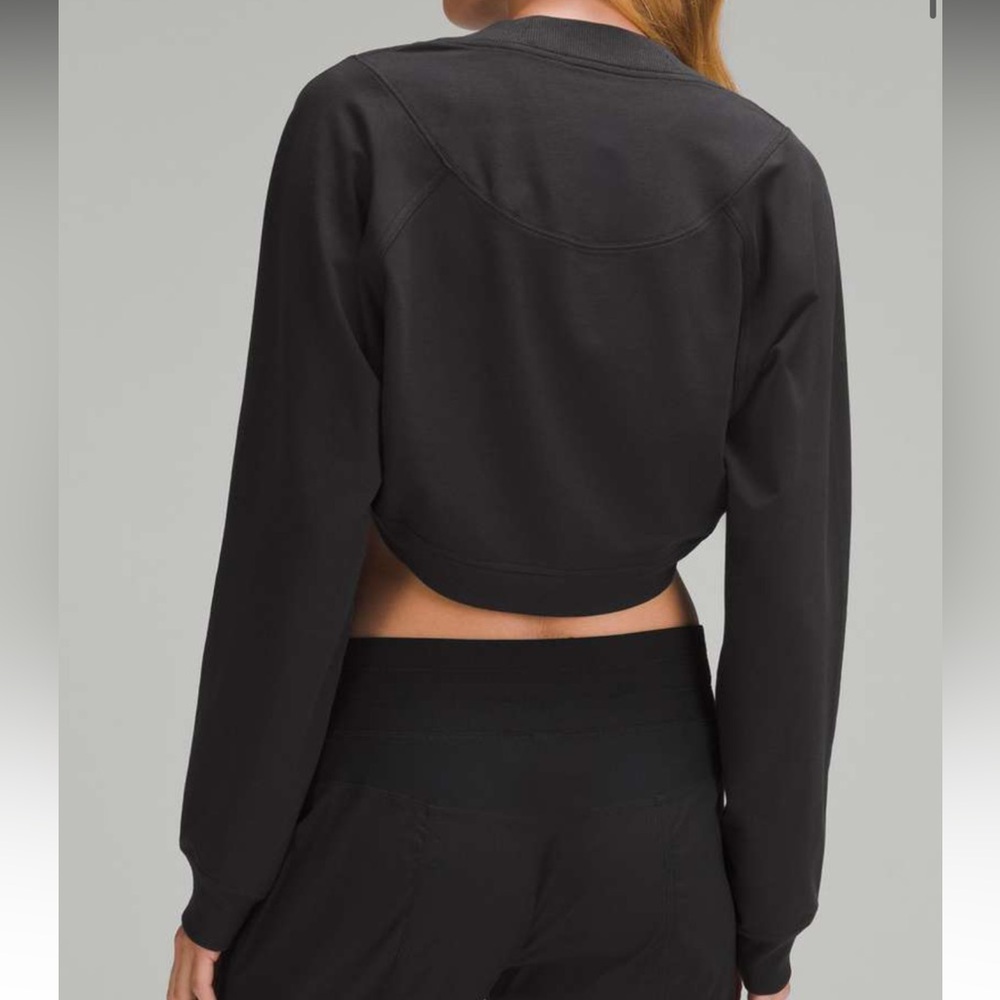 BNWT Lululemon French Terry Long-Sleeve Shrug - Picture 8 of 9